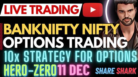 11 Dec Banknifty Live Trading Expiry Trading Setup Options Trading