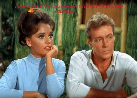 Dawn Wells Russell Johnson GILLIGAN S ISLAND 2020bjm Russell