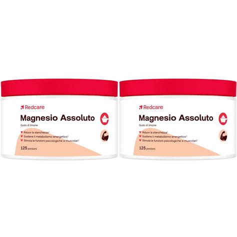 Redcare Magnesio Assoluto Set Da 2 2x300 G Redcare