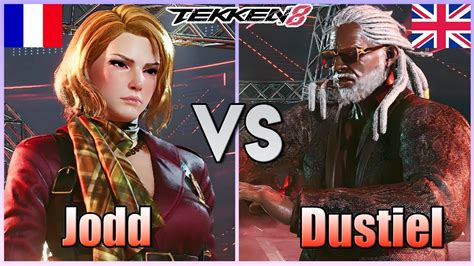 Tekken 8 Jodd Rank 1 Nina Vs Dustiel Rank 1 Leroy Ranked Matches