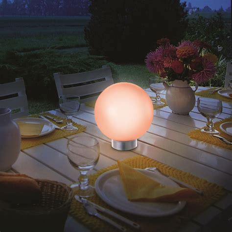 LAMPE BOULE SOLAIRE COLOR 30 CM Eclairage et décoration extérieure