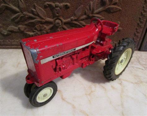 Vintage Red International Harvester Farm Tractor ERTL USA Etsy