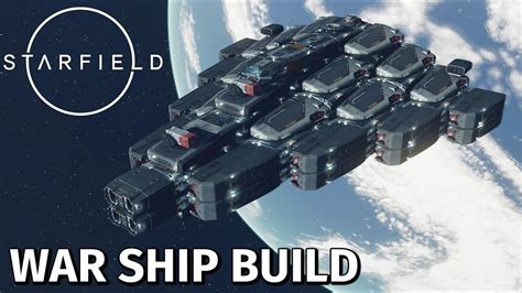 How To Build The Best Starter Battle Ship In Starfield YouTube