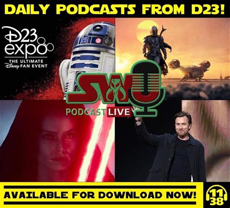 The SWU Podcast S D23 Expo Coverage The Star Wars Underworld