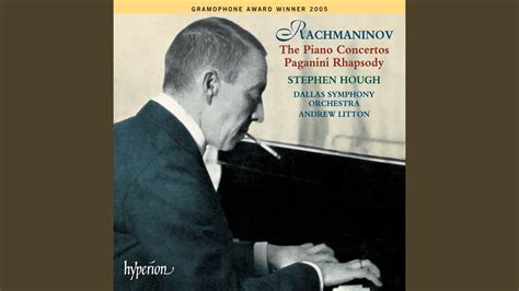 Rachmaninoff Rhapsody On A Theme Of Paganini Op Var Meno