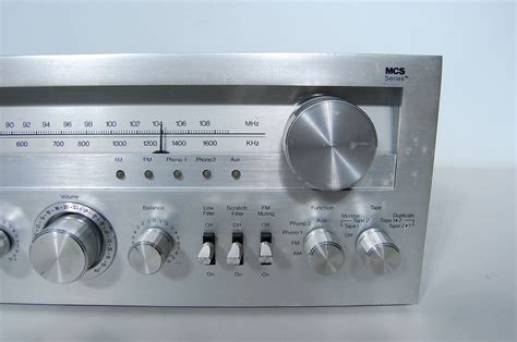 Vintage Mcs Modular Component System Am Fm Stereo Receiver As Is