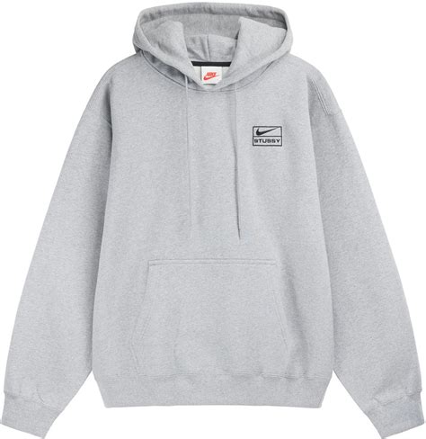 Nike X Stussy Hoodie Grey Dj9488 063 Novelship