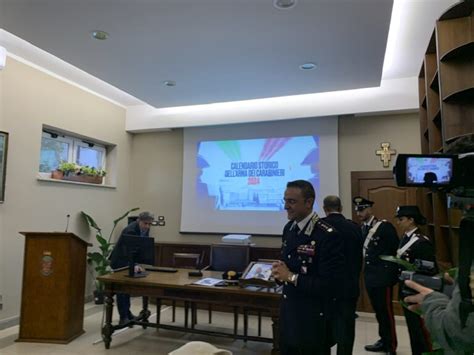 Carabinieri Presentato Il Calendario Storico DellArma 2024 Al Comando