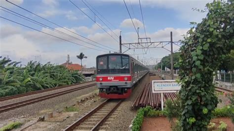 HUNTING KRL MASINIS RAMAH DI STASIUN BUARAN BARU NONTON KERETA API