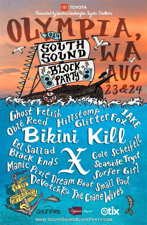 Bikini Kill X To Headline Olympia WA S South Sound Block Party Pollstar News