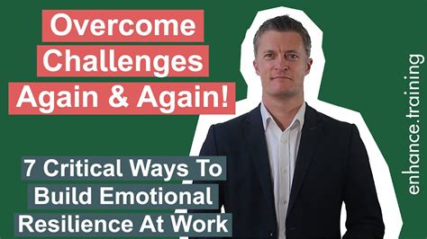 Reasons To Build Emotional Resilience At Work Plus Ways To Do It