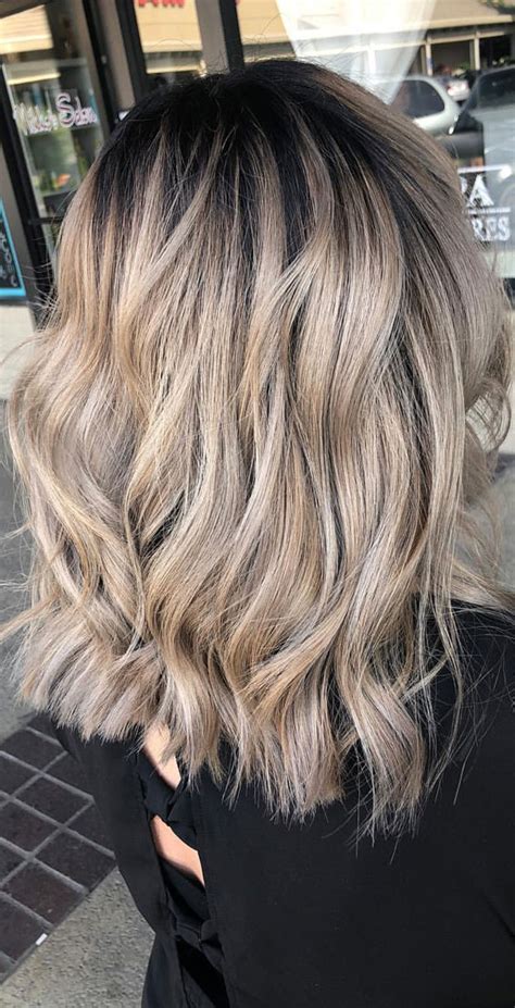 Dark Roots Blonde Hair Color Ideas Shadow Root Hair Blonde