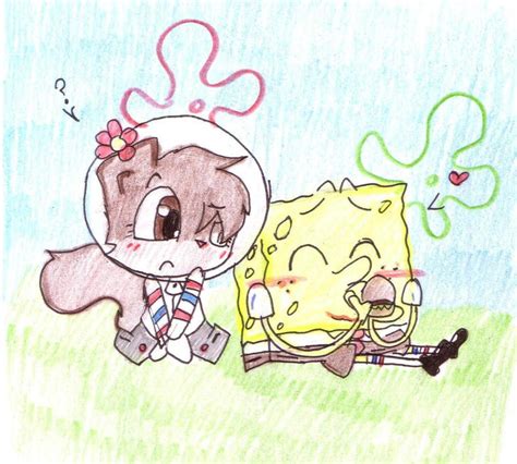 Spongebob and Sandy by Wierdo-gurl on DeviantArt