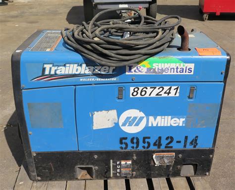 Miller Trailblazer 325 Dc Welder Generator Starts And Runs See Video