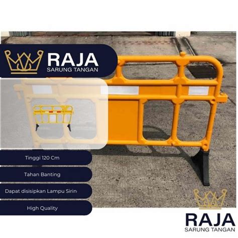 Jual Pagar Portable Pembatas Jalan Road Barrier Portable Safety Fence