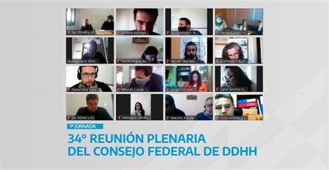 Se Realizó La 34° Reunión Plenaria Del Consejo Federal De Derechos