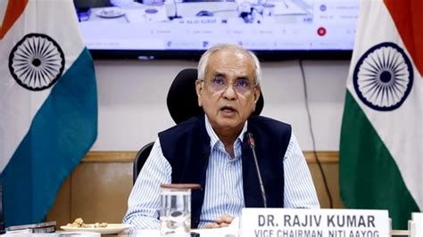 Rajiv Kumar steps down as NITI Aayog vice chairman, Suman Bery replaces ...