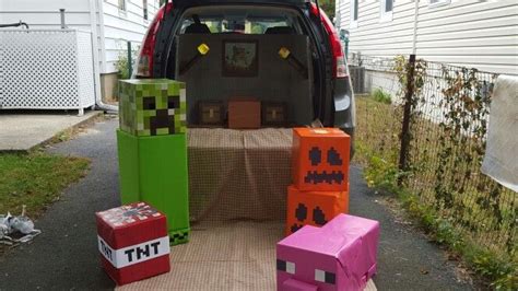 Trunk Or Treat Minecraft Trunk Or Treat Small Greenhouse Garden Styles