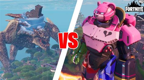 Robot Vs Monster Live Evenement Cinematic Editing Fortnite