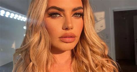 Megan Barton Hanson Strips To Minuscule Black Bikini After Split From TOWIE Star Daily Star