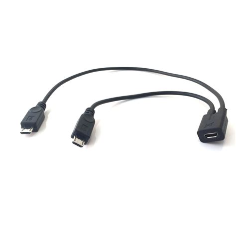 $2.90 - Micro USB Splitter Cable - Tinkersphere