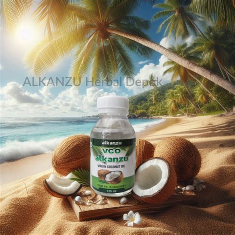 Jual Vco Alkanzu Virgin Coconut Oil Ml Shopee Indonesia