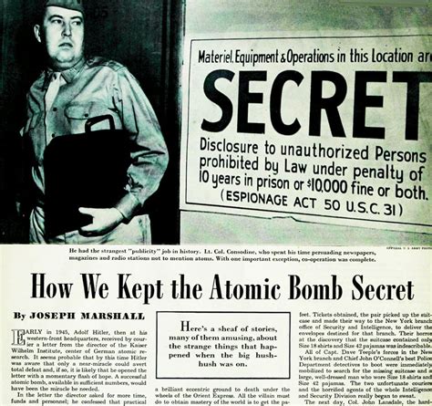 Narratives Of Manhattan Project Secrecy Restricted Data