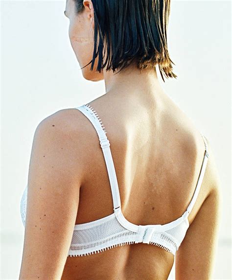 Soutien Gorge Spacer Triangle Plunge Day To Night Blanc Chantelle