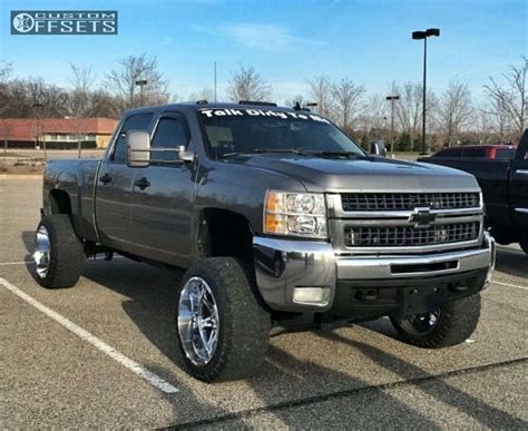 2008 Chevrolet Silverado 2500 HD With 22x14 76 Hostile Havoc And 35 12