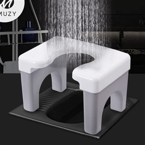 Jual HOT Muzy Kursi Toilet Jongkok Bahan Plastik Tebal Anti Slip Untuk Wanita Hamil Kursi Pup