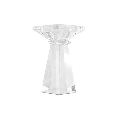 Elegant Crystal Candle Holder | Ceremonial Groundbreaking, Grand ...