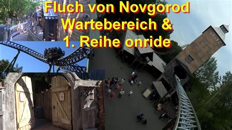 Fluch Von Novgorod Onride Hansa Park Wartebereich Walk Through