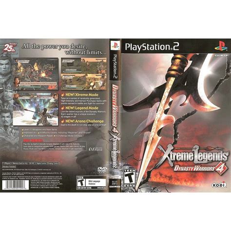 Dynasty Warriors Xtreme Legends Ps Us Dvd Disc Shopee Thailand