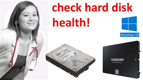 How To Check Hard Disk Health In Windows Youtube