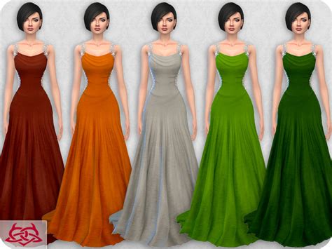 The Sims Resource Wedding Dress 10 Recolor 3 Needs Mesh