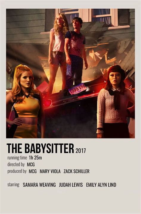 the babysitter | Babysitter movie, Iconic movie posters, Movie ...