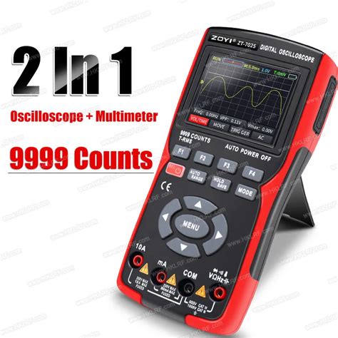 Zoyi Zt 702s 2 In 1 Digital Multimeter 2 8 Inch Ips Display 9999 Counts