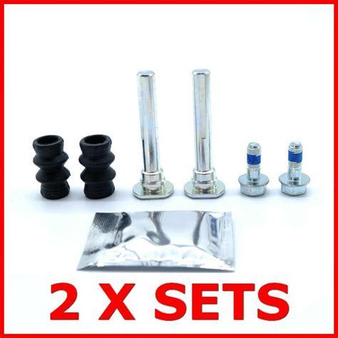 Seintech Front Brake Caliper Slider Pins Guide Bolt Pin Kit Compatible