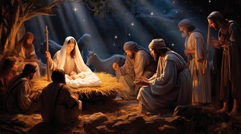 Premium Photo | Nativity Scene