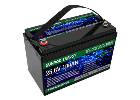 100Ah 24 Volt Lithium Ion Deep Cycle Battery Rechargeable For Solar