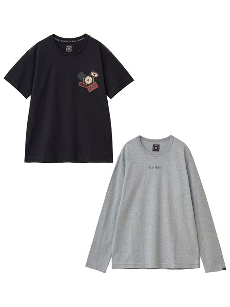 ロゴ＆ネーム使い半袖＆長袖tシャツセット｜ピンクハウスオフィシャルオンラインストア｜pink House Official Online Store