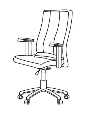 Office Chair Plan Vector Art, Icons, and Graphics for Free Download