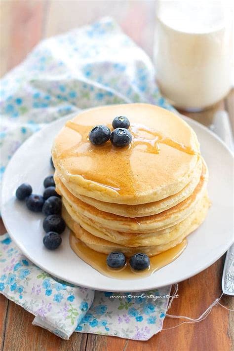 Pancake Ricetta Originale Americana Facile E Veloce Pancakes