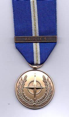 Nato Medal With Clasp Article Eagle Assist Full Size Medal Ebay