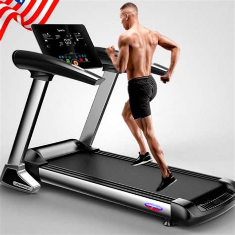 Hd Color Screen Electric Treadmill Bluetooth Folding Treadmill For Home