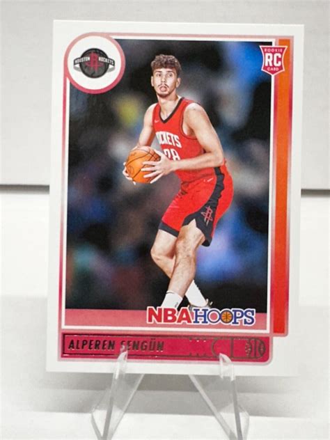 2021 22 Panini NBA Hoops Basketball 204 Alperen Sengun RC Houston