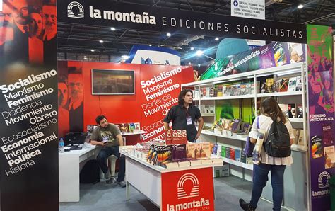 Nuestro Stand En La Feria Del Libro Editorial La Montaña