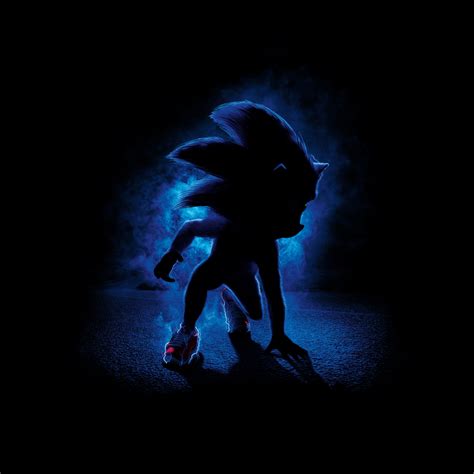 Sonic the Hedgehog Wallpaper 4K, Black background, 5K, 8K