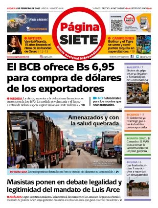 Eju Tv On Twitter Portadas De Peri Dicos De Bolivia Del Jueves De