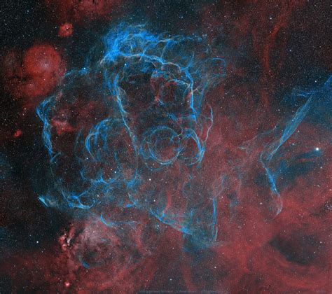 12 Panel Mosaic Of Vela Supernova Remnant — Aapod2 Com